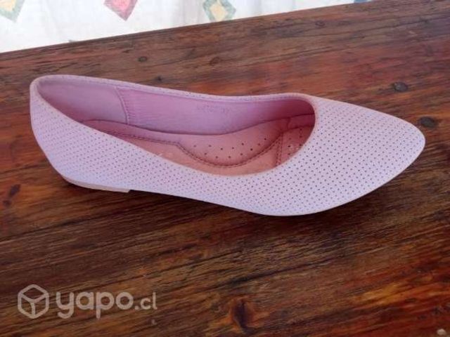 Bellos zapatos rosa