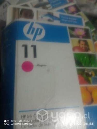 Tintas HP 11 colores originales de alta