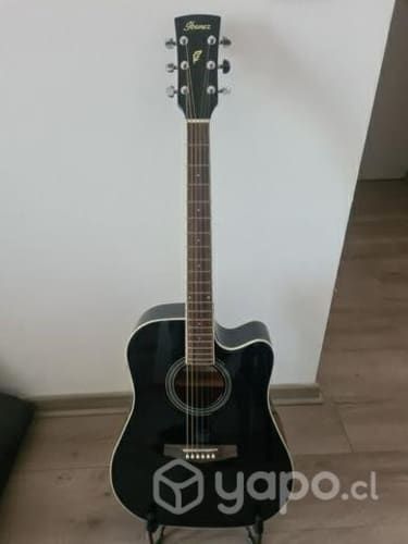 Guitarra eléctroacústica Ibanez PF15ECE - Black
