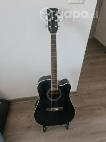 Guitarra eléctroacústica Ibanez PF15ECE - Black