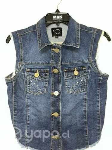 Chaqueta mezclilla mujer