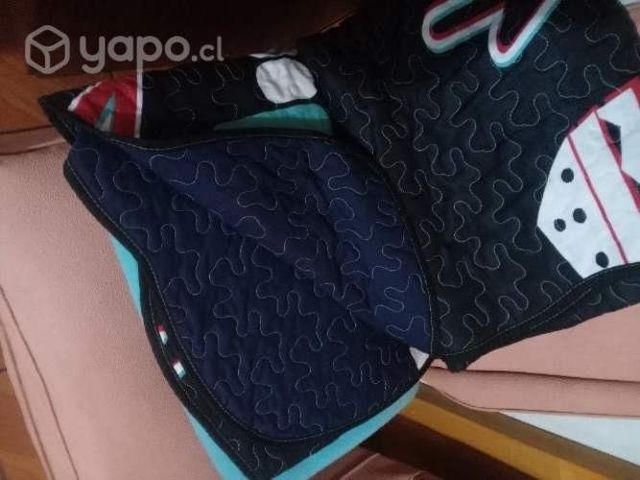 Cobertores reversibles para niño 1 1/2 plaza