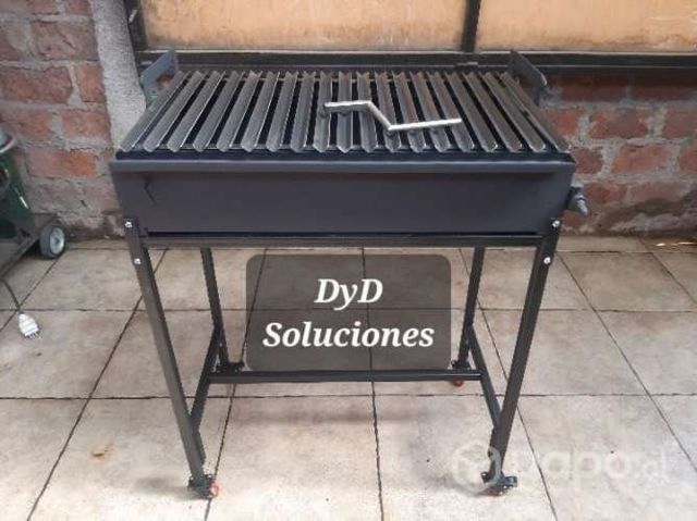 Parrilla desarmable