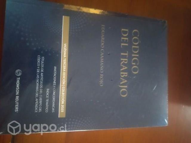 Codigo del trabajo coleccion 2023