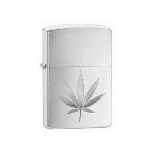Zippo Cannab Design Plateado ZP29587