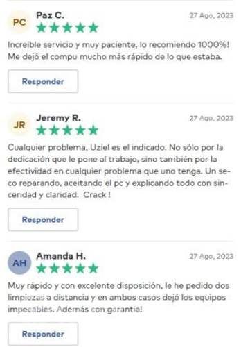 Servicio técnico en computación, Windows y OSX