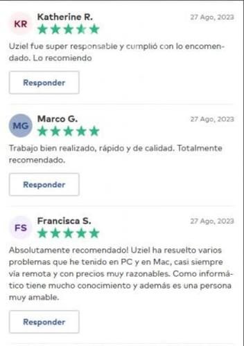 Servicio técnico en computación, Windows y OSX