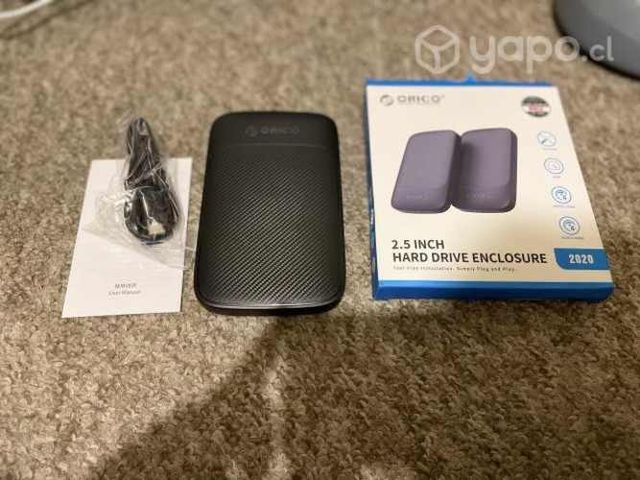 Case disco duro externo Usb C Orico Nuevo
