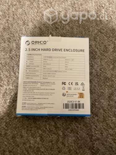 Case disco duro externo Usb C Orico Nuevo