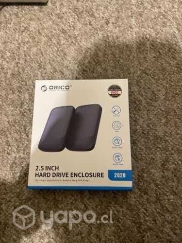 Case disco duro externo Usb C Orico Nuevo