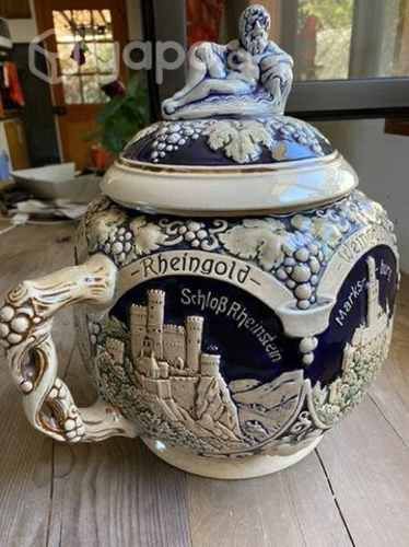 Antigua gran ponchera alemana Grez siglo XIX