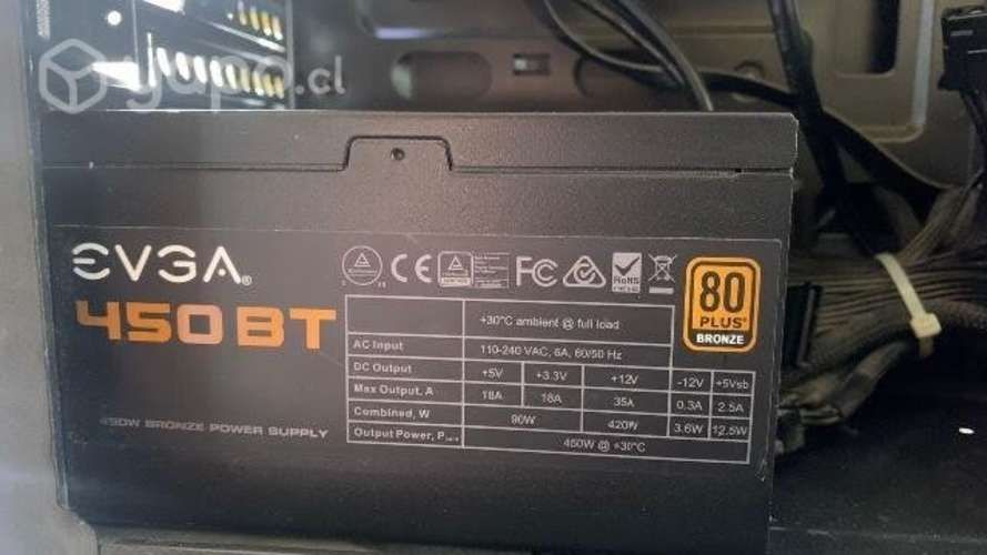 Pc gamer GTX 1050 precio conversable