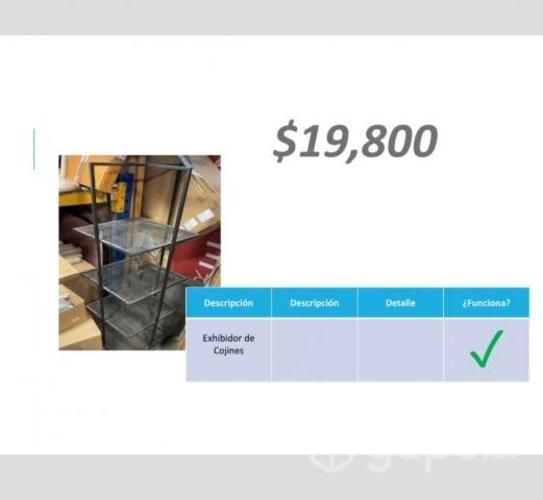 Exhibidor de cojines 4 niveles