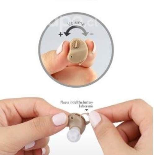 Audifono mini para sordera utiliza pila