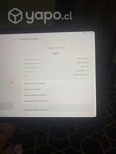 Tablet Galaxy Tab A7