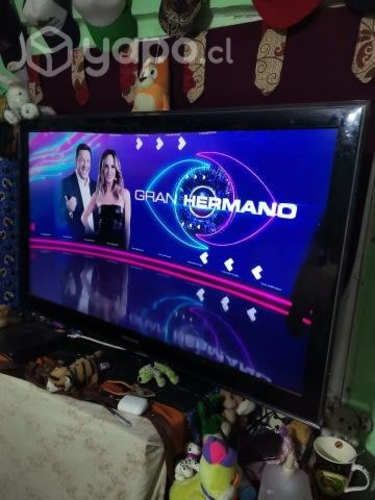Plasma de 46 pulgadas con control remoto LCD