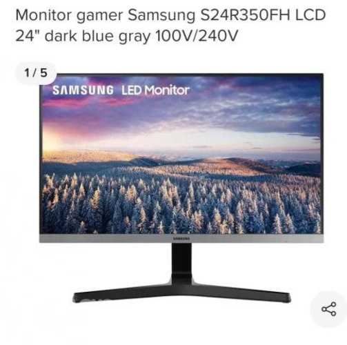 Monitor LED samsung S24R35AFHL