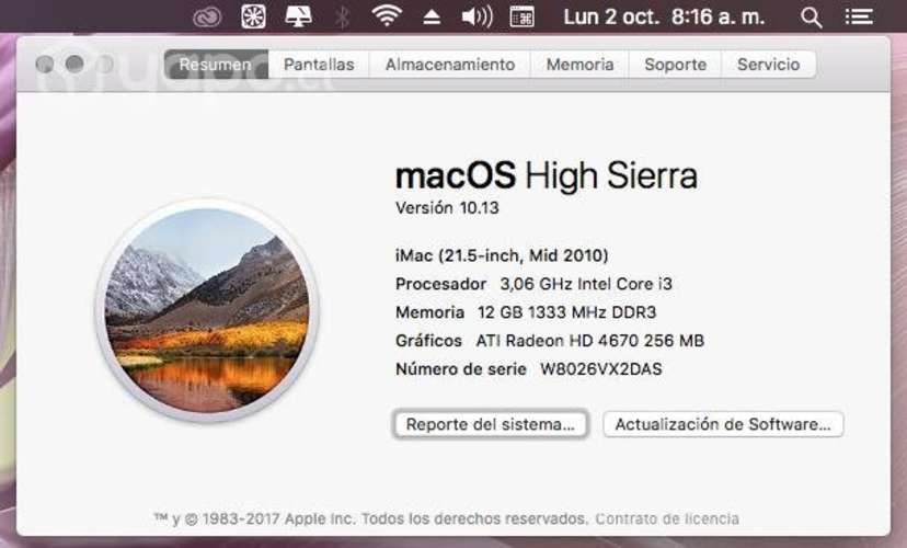 IMac 2012 21.5&quot;