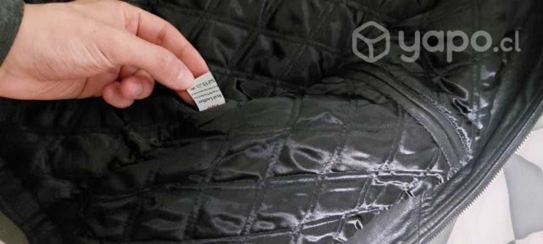 Chaqueta de cuero de hombre talla S