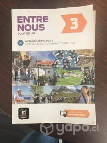 Libros de francés Entre nous" 2 y 3