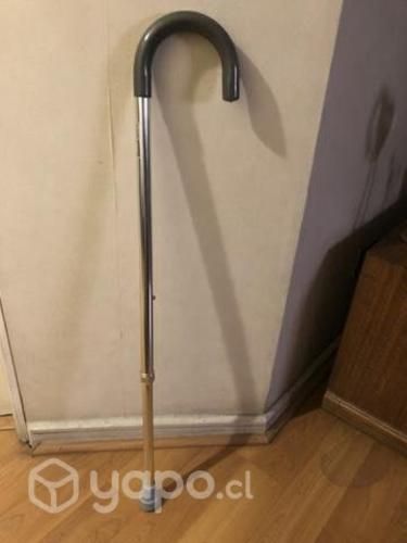 Bastón de aluminio con altura regulable