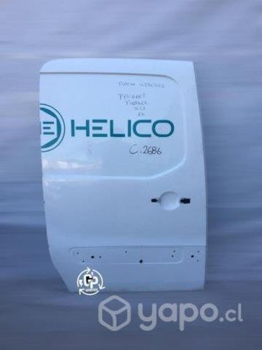 Puerta corredera rh peugeot partner 2017