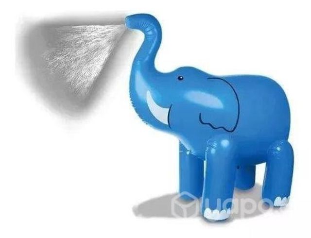 Elefante Con Rociador De Agua Inflable