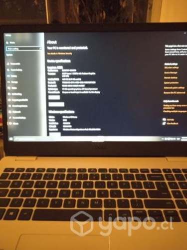 Laptop Dell Inspiron 3000. 15.6 blanco