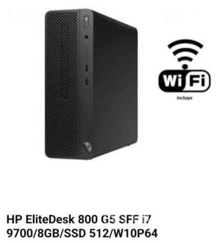 HP EliteDesk 800 G5 SFF i7 9700/8GB/SSD 512/W10P64