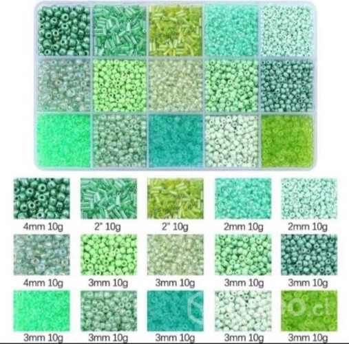 Mostacillas para pulseras / collares