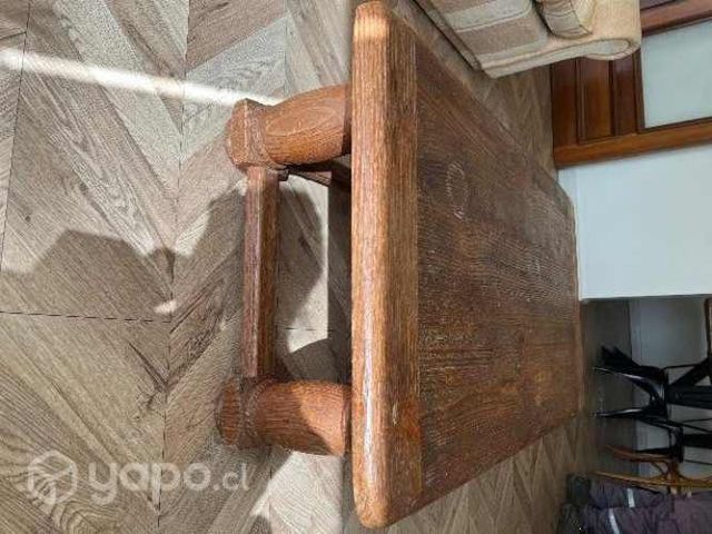 mesa de centro pino Oregón