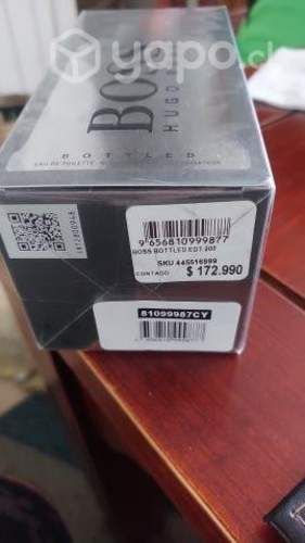 Vendo perfume hugo boss 200 ml concersable