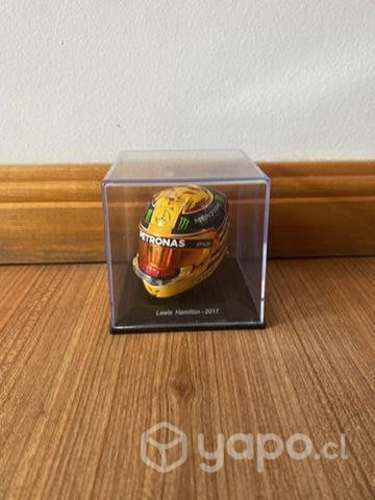 Mini casco F1 Lewis Hamilton