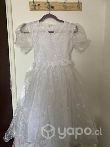 Vestido blanco bautizo comunión
