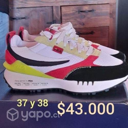 Zapatilla fila talla 37 y 38