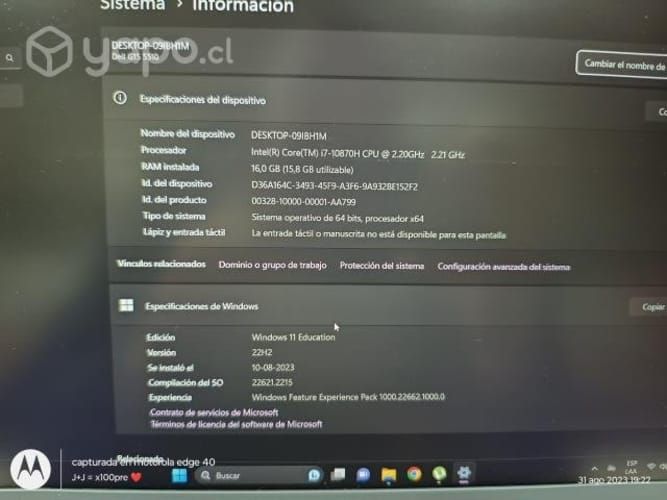 Notebook Gamer Dell G15 Core i7