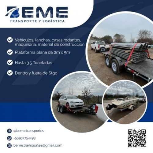 Transporte de carga dentro y fuera de Stgo