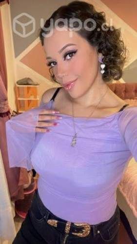 Body morado talla L con mangas nuevo