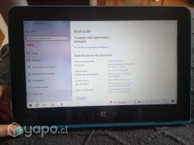 Notebook HP X360 Convertible 8GB