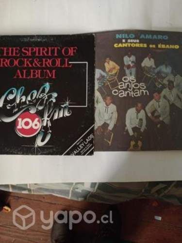 14 caratulas de disco long play