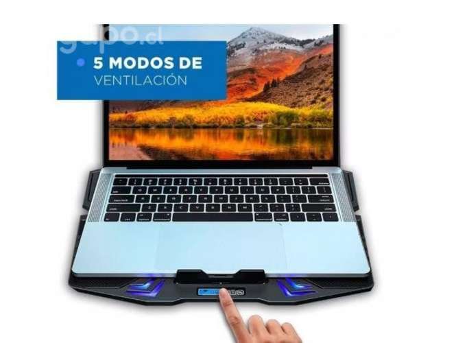 Base Cooler Enfriador Notebook 5 Ventiladores