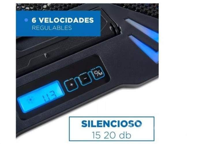 Base Cooler Enfriador Notebook 5 Ventiladores