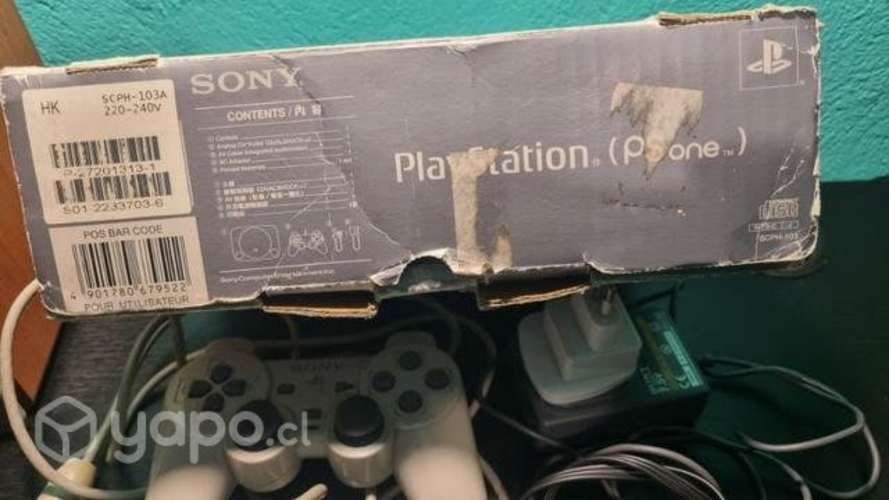 Playstation PSOne + control + juegos