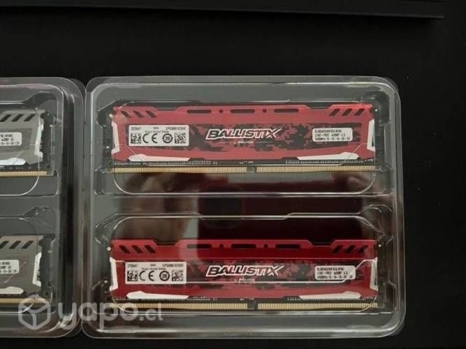 Memoria 8 GB Ram DDR4 2666MHz Ballistix