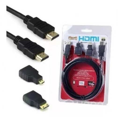Cable HDTV 3en1