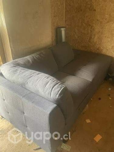 Sillón grande de dos cuerpos en L 3 x 2 mts
