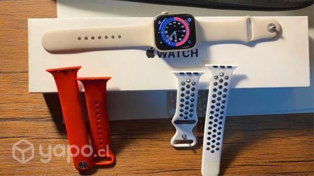 Apple Watch SE (GPS, 44mm, caja aluminio, 2da gene