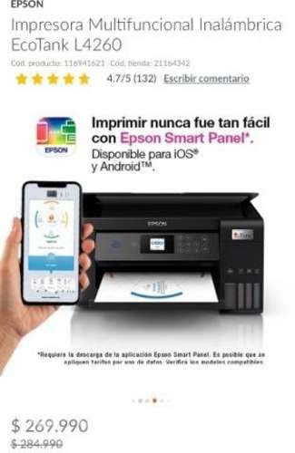 Impresora Epson L4260