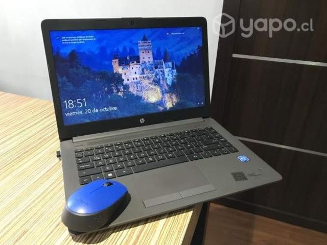 Notebook HP sin ningún uso + mouse inalámbrico