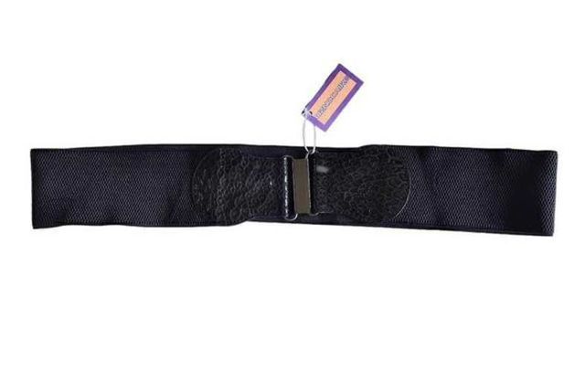 Cinturon Elasticado Yvis / Negro - Talla L / XL